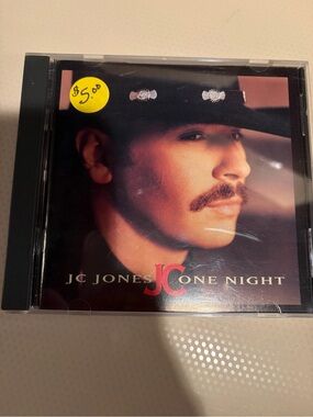 JC Jones "One Night" CD — Black and Brown Cover
